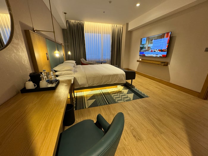 Hyatt Regency Nairobi deluxe suite from desk