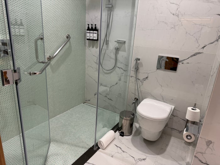 Hyatt Regency Nairobi deluxe suite shower