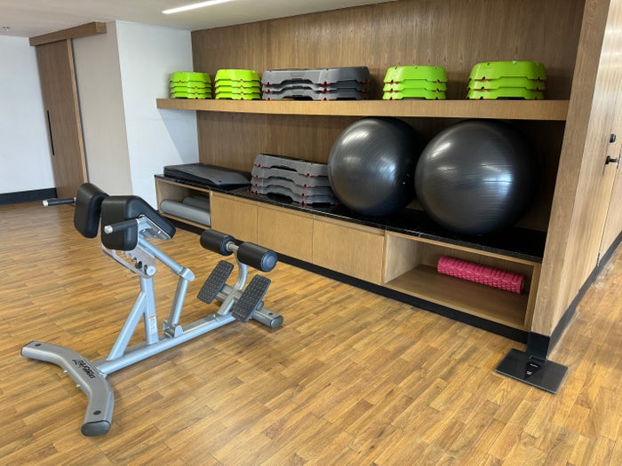 Hyatt Regency Nairobi gym steps