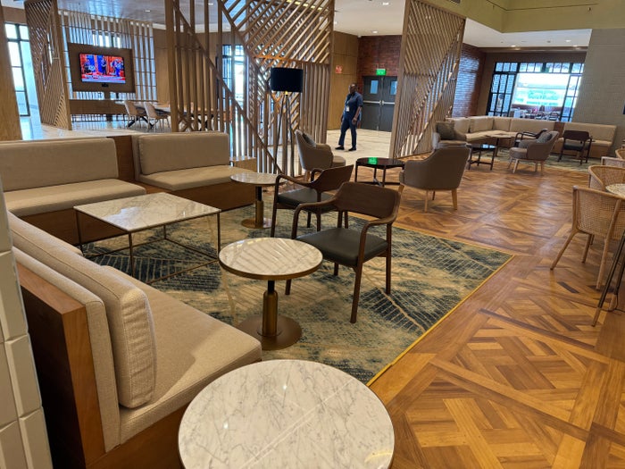 Hyatt Regency Nairobi lobby seats