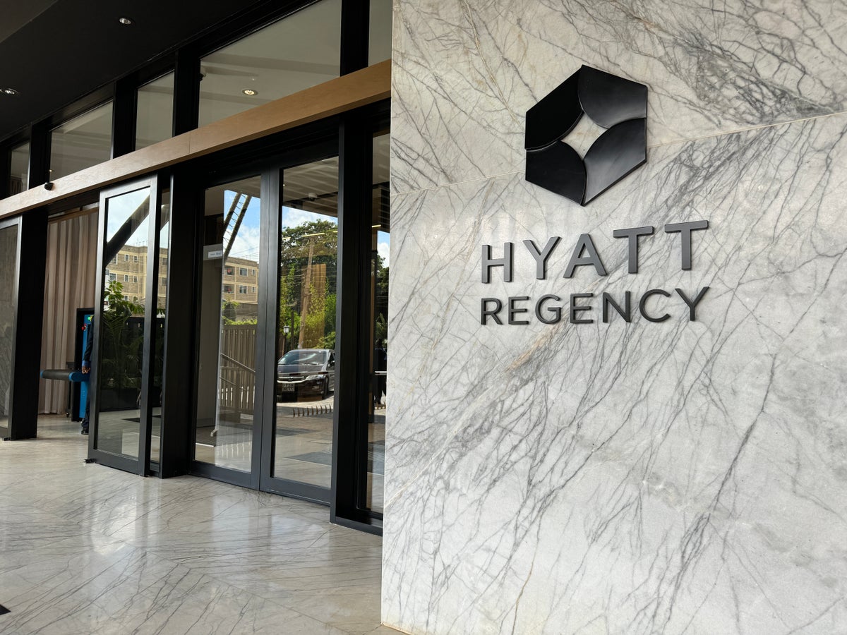 Hyatt Regency Nairobi signage