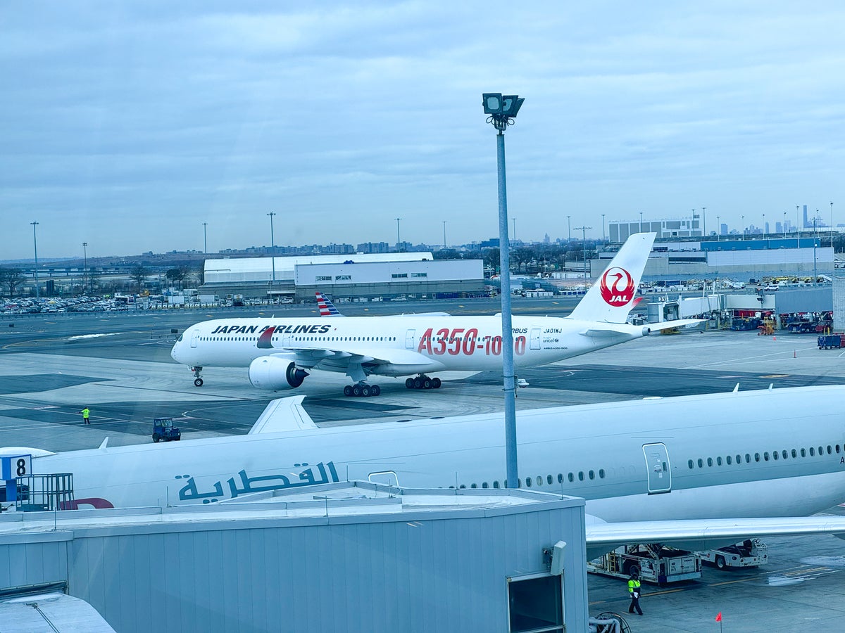 Japan Airlines A350 1000 on tarmac