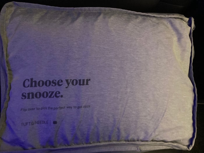 JetBlue Mint A321 blanket and pillow pack