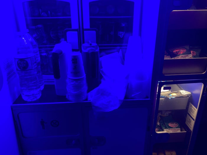 JetBlue Mint A321 pantry