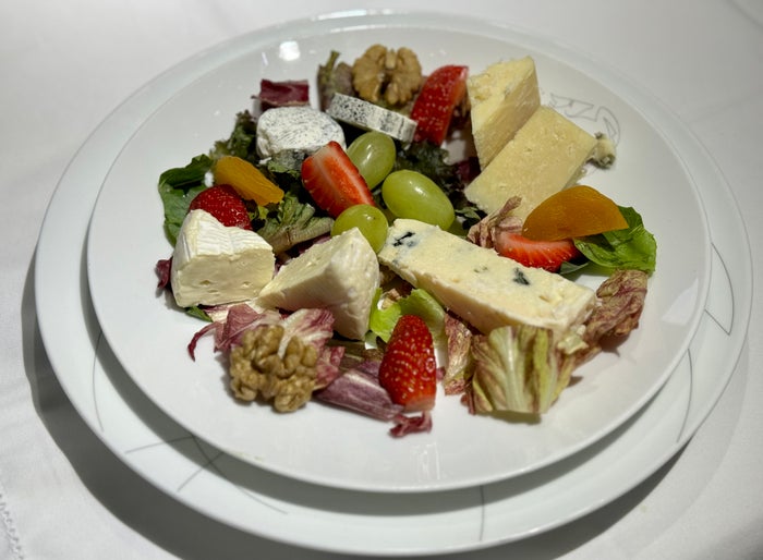 La Premiere FnB cheese plate La Premiere FnB cheese plate