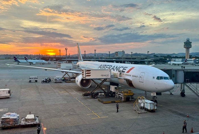 La Premiere Sao Paulo GRU Boeing 777 wide angle La Premiere Sao Paulo GRU Boeing 777 wide angle