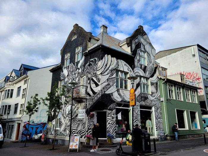 Laugavegur Street Reykjavik Laugavegur Street Reykjavik