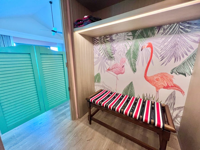 Le Meridien Maldives Closet with swinging doors Le Meridien Maldives Closet with swinging doors
