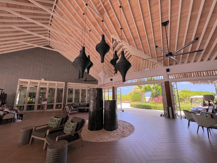 Le Meridien Maldives lobby Le Meridien Maldives lobby
