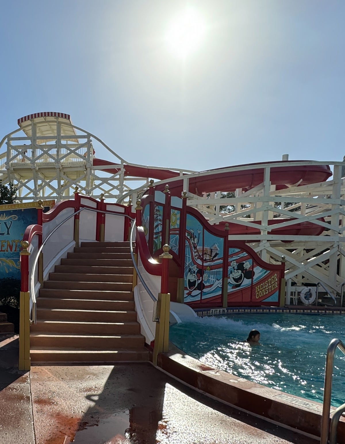 Luna Park Pool Slide