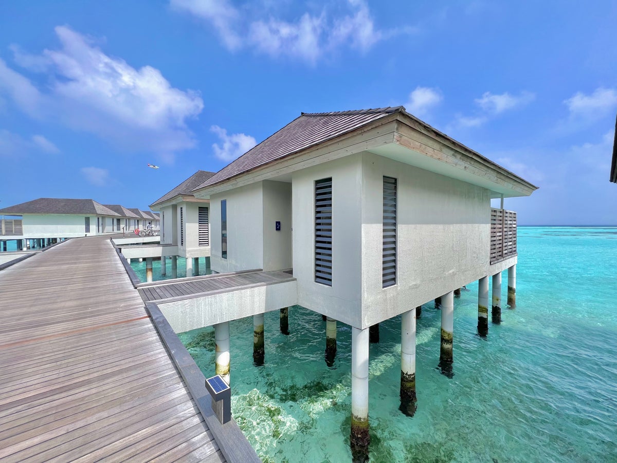 Overwater villa at Le Meridien Maldives