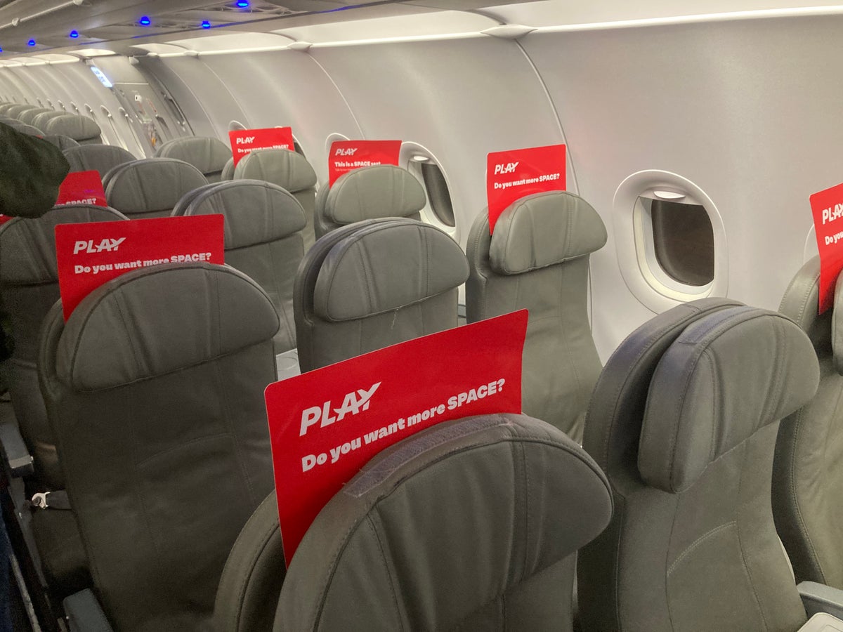 Play airline Iceland more space seats on A321neo