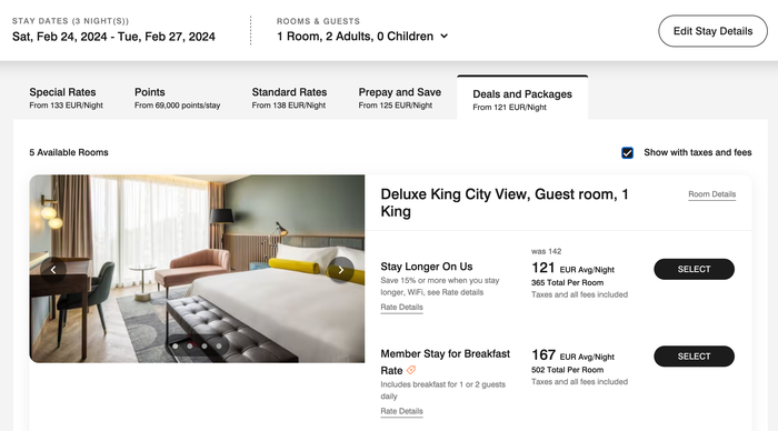 Renaissance Porto Lapa Hotel cash pricing Renaissance Porto Lapa Hotel cash pricing