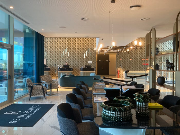 Renaissance Porto Lapa Hotel lobby seating Renaissance Porto Lapa Hotel lobby seating