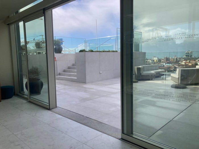 Renaissance Porto Lapa Hotel rooftop pool bar entrance Renaissance Porto Lapa Hotel rooftop pool bar entrance