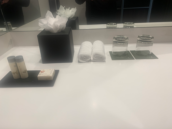 Renaissance Porto Lapa Hotel second bathroom toiletries Renaissance Porto Lapa Hotel second bathroom toiletries