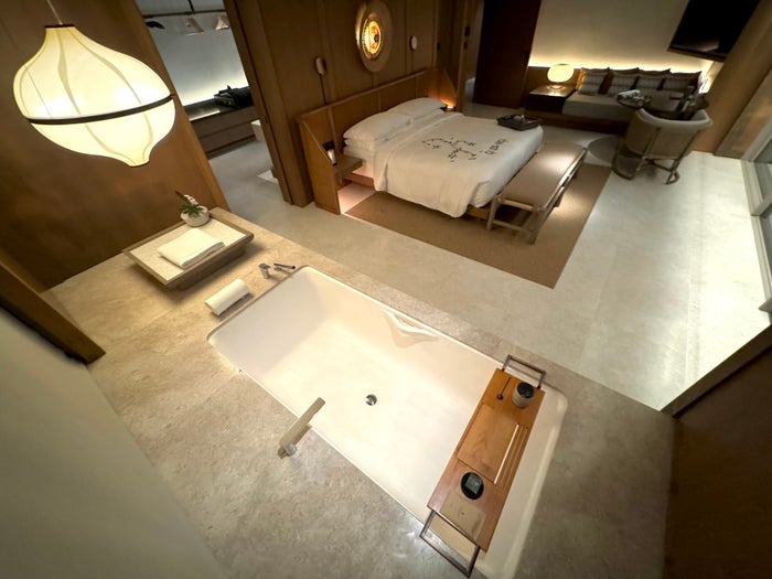 Ritz Carlton Fari Islands 2 bed overwater villa bedroom bath Ritz Carlton Fari Islands 2 bed overwater villa bedroom bath