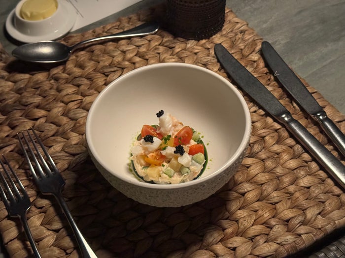 Ritz Carlton Fari Islands FnB Beach Shack evening starter Ritz Carlton Fari Islands FnB Beach Shack evening starter