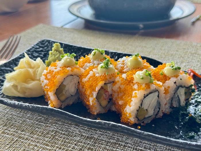 Ritz Carlton Fari Islands FnB Eau Bar sushi Ritz Carlton Fari Islands FnB Eau Bar sushi