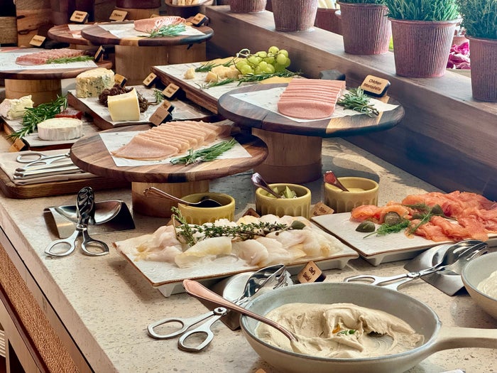 Ritz Carlton Fari Islands FnB La Locanda breakfast cold cuts Ritz Carlton Fari Islands FnB La Locanda breakfast cold cuts