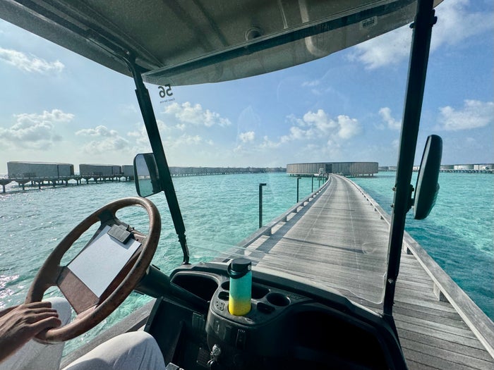Ritz Carlton Fari Islands spa pick up Ritz Carlton Fari Islands spa pick up