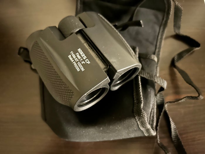 Saratoga Casino room binoculars