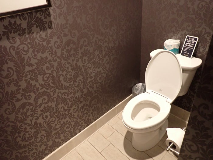Saratoga Casino  toilet