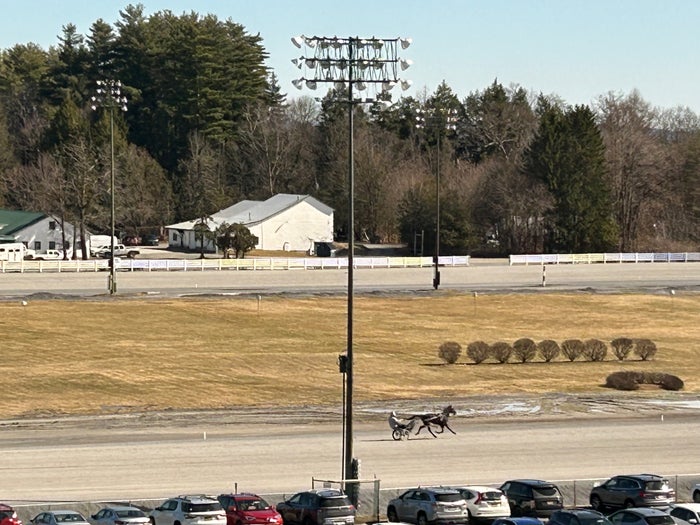 Saratoga Casino window view day