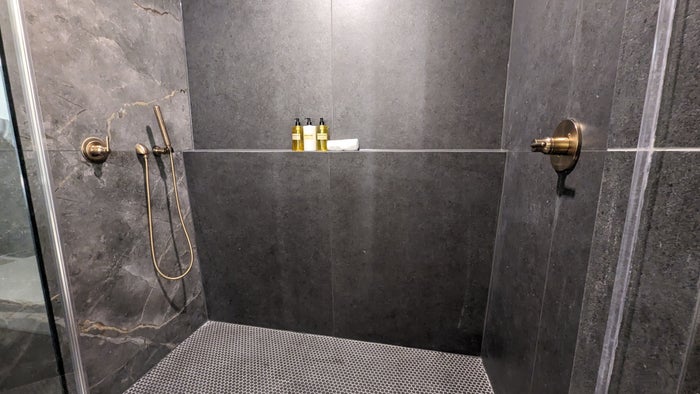Thompson Houston guestroom bathroom shower Thompson Houston guestroom bathroom shower