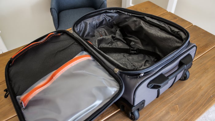 Travelpro Bold Softside Interior Compartments