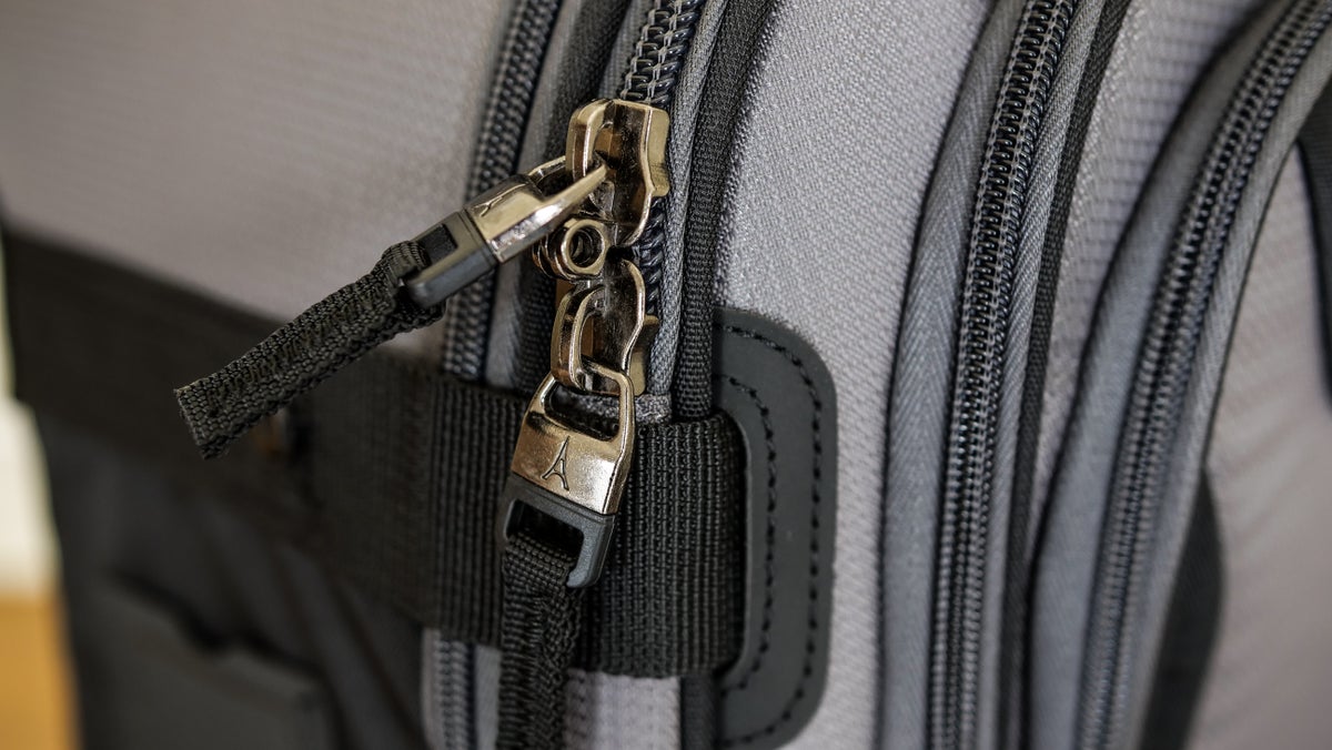 Travelpro Bold Softside zippers