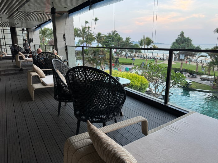 Weligama Bay Marriott Tides patio