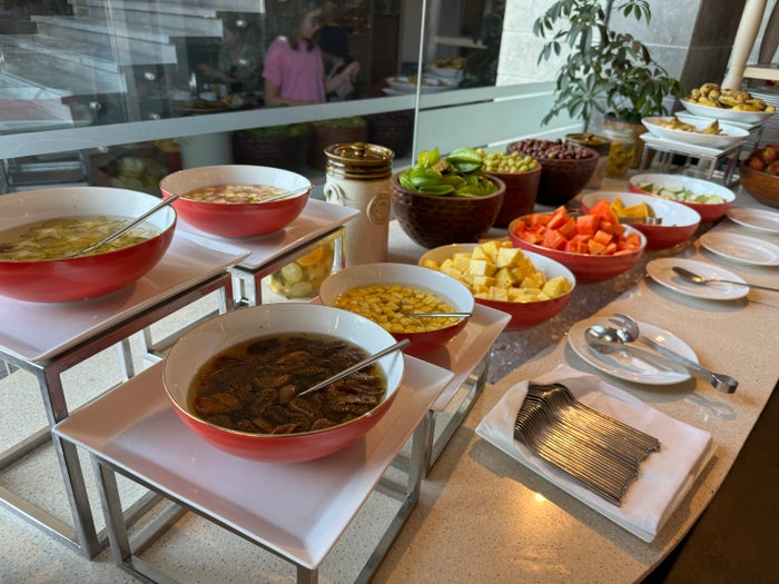 Weligama Bay Marriott Weligama Kitchen breakfast fruits