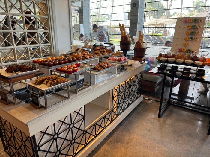 Weligama Bay Marriott Weligama Kitchen breakfast pastries