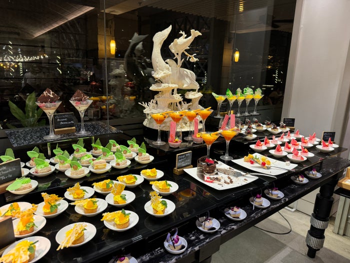 Weligama Bay Marriott Weligama Kitchen dinner dessert