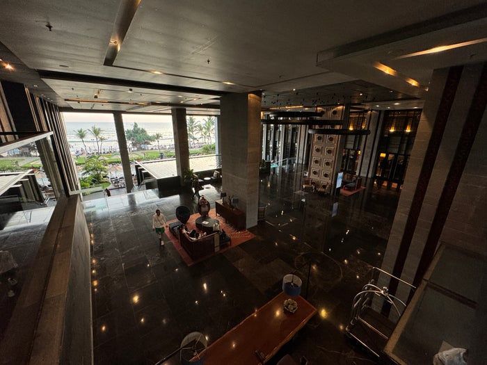 Weligama Bay Marriott lobby elevated