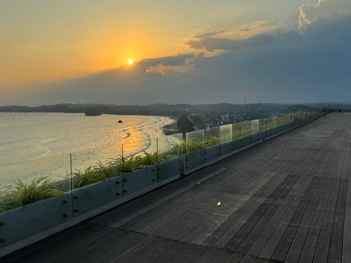 Weligama Bay Marriott roof