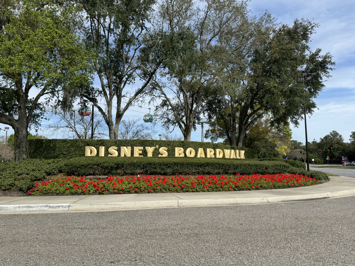 Disney's BoardWalk Inn Resort Sign