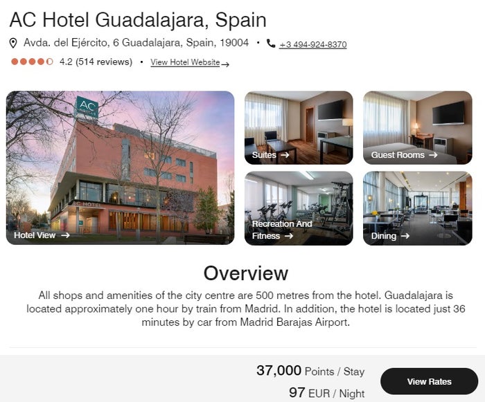 AC Hotel Guadalajara Spain Booking
