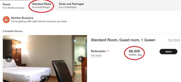 AC Hotels Cash Rate