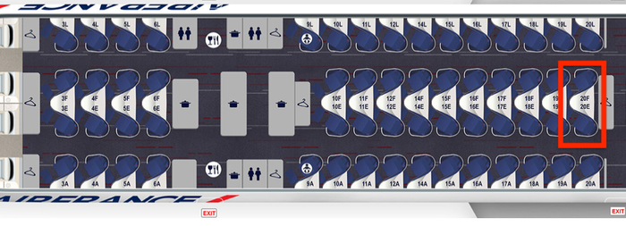 Air France Business 777 300ER Layout Air France Business 777 300ER Layout