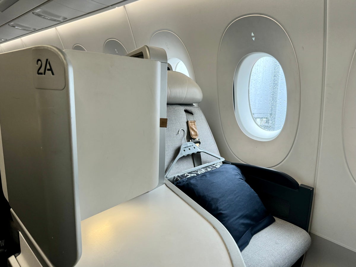 Air France Business Class Airbus A350 sest 2A