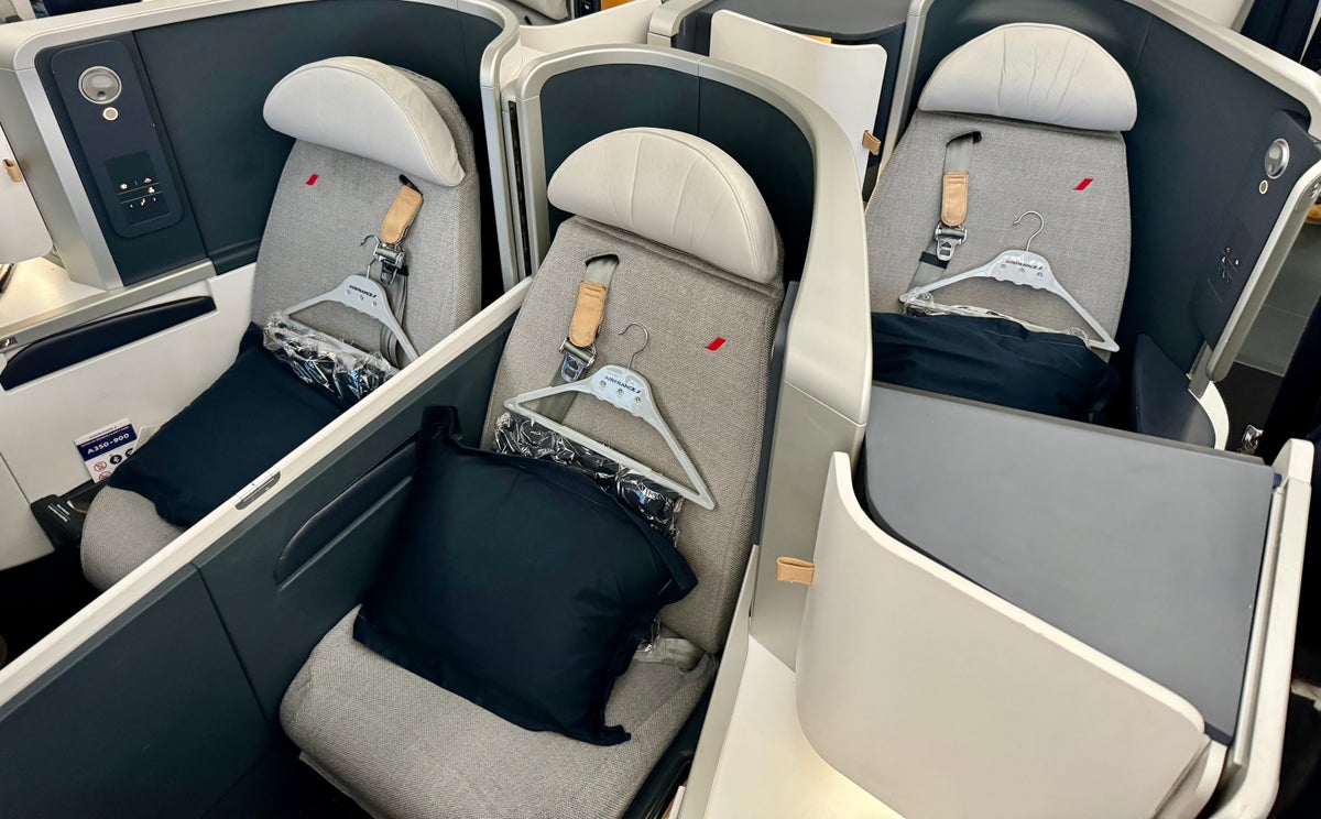 Air France Business Class cabin