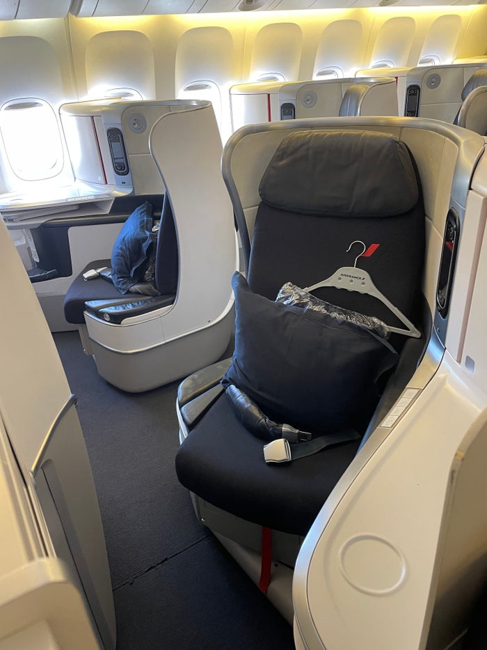 Air France Business Seat on a 777 300ER Air France Business Seat on a 777 300ER