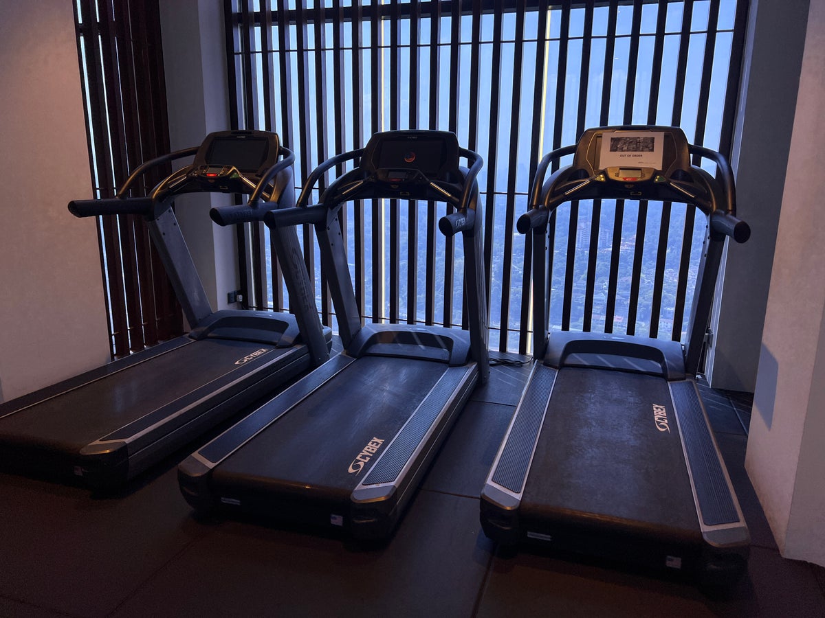 Alila Bangsar Kuala Lumpur fitness center treadmills