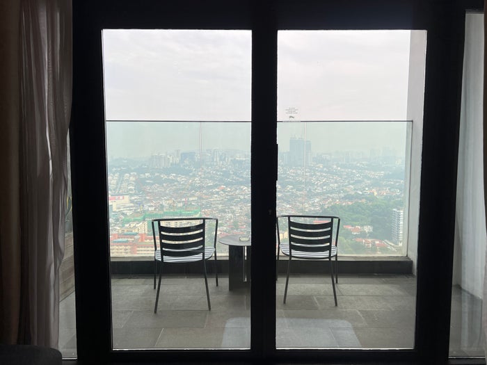 Alila Bangsar Kuala Lumpur living room balcony windows Alila Bangsar Kuala Lumpur living room balcony windows