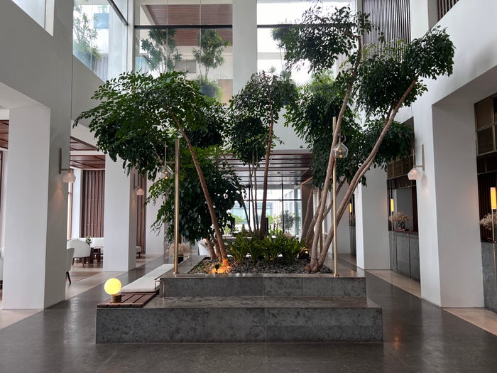 Alila Bangsar Kuala Lumpur lobby trees Alila Bangsar Kuala Lumpur lobby trees