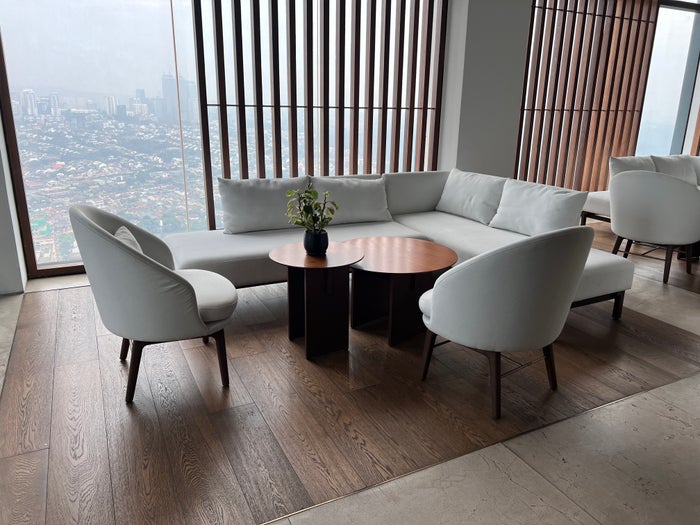 Alila Bangsar Kuala Lumpur loby seating area across check in desk Alila Bangsar Kuala Lumpur loby seating area across check in desk
