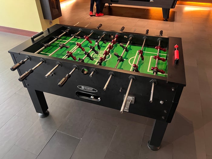 Aloft Bangkok Sukhumvit 11 lobby foosball table Aloft Bangkok Sukhumvit 11 lobby foosball table