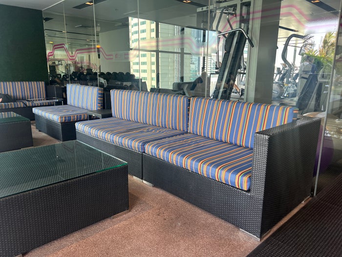 Aloft Bangkok Sukhumvit 11 pool bar seating patio Aloft Bangkok Sukhumvit 11 pool bar seating patio